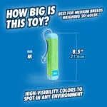 Dummy de aport cu frânghie, plutitor, ø 5 cm x 25 cm – Chuckit! Amphibious Bumper M - imagine 3