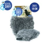 Mănușă de periat pentru câini din microfibră, 24 x 18 cm – Royal Dry - imagine 2