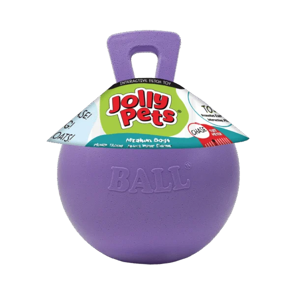 Minge plutitoare pentru câini, mov deschis, M (15 cm) – Jolly Pets Tug-n-Toss
