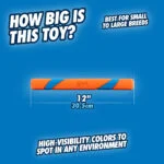 Băț pentru aport în culori vii, 28 cm – Chuckit! Ultra Fetch Stick - imagine 4