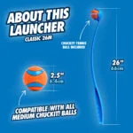 Lansator pentru mingi de tenis pentru câini, 66 cm – Chuckit! Sport Launcher L - imagine 4