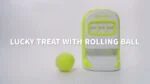 Distribuitor de recompense pentru câini, cu telecomandă în formă de minge – AFP Interactives - Lucky Treat with Rolling Ball - imagine 6