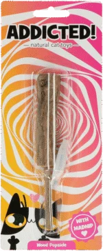Jucărie din lemn pentru pisici, în formă de înghețată, cu MADNIP – Addicted! Wood Popsicle - imagine 4