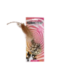 Minge pentru pisici cu pene și MADNIP – Addicted! Ball with Feathers