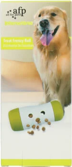 Dispenser de recompense pentru câini, cu dozare reglabilă, 15,5 x ø 6 cm – AFP Interactives - Treat Frenzy Roll - imagine 5