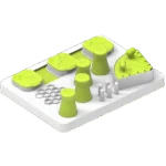 Puzzle pentru câini cu piese glisante și rabatabile – AFP Interactives - Enjoy The Meal - imagine 3