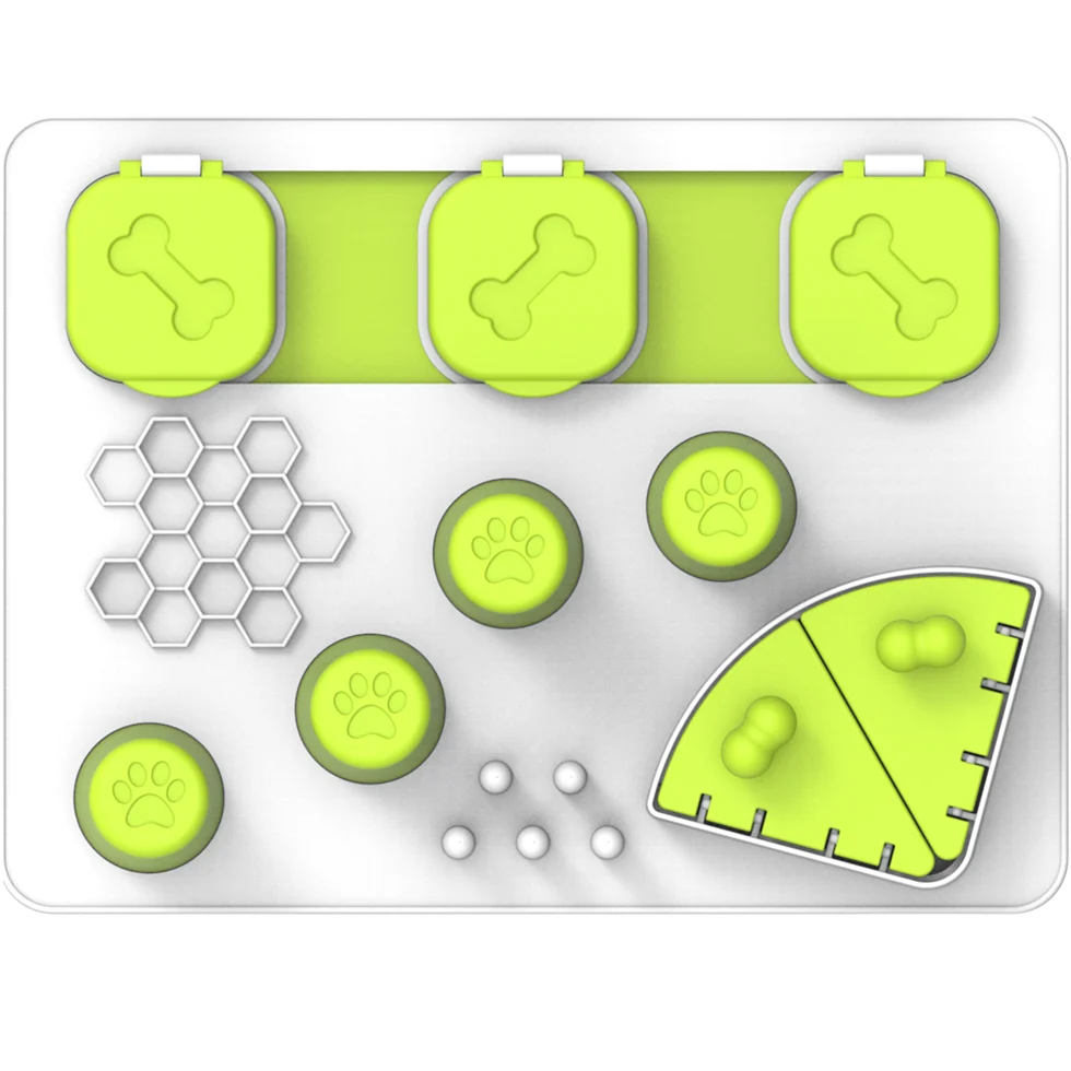 Puzzle pentru câini cu piese glisante și rabatabile – AFP Interactives - Enjoy The Meal - imagine 4
