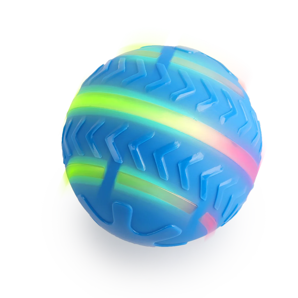 Minge pentru câini cu lumină, activată de mișcare și reîncărcabilă prin USB – AFP Interactives Motion Activated Action Ball - imagine 2