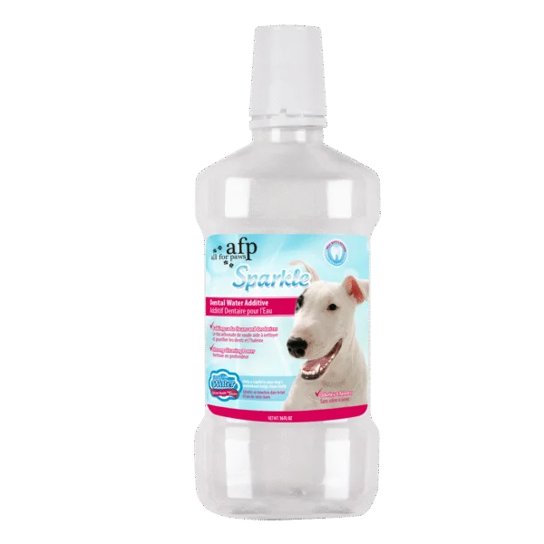 Aditiv pentru apa de băut a câinilor, 475 ml – AFP Sparkle Dental Water Additive
