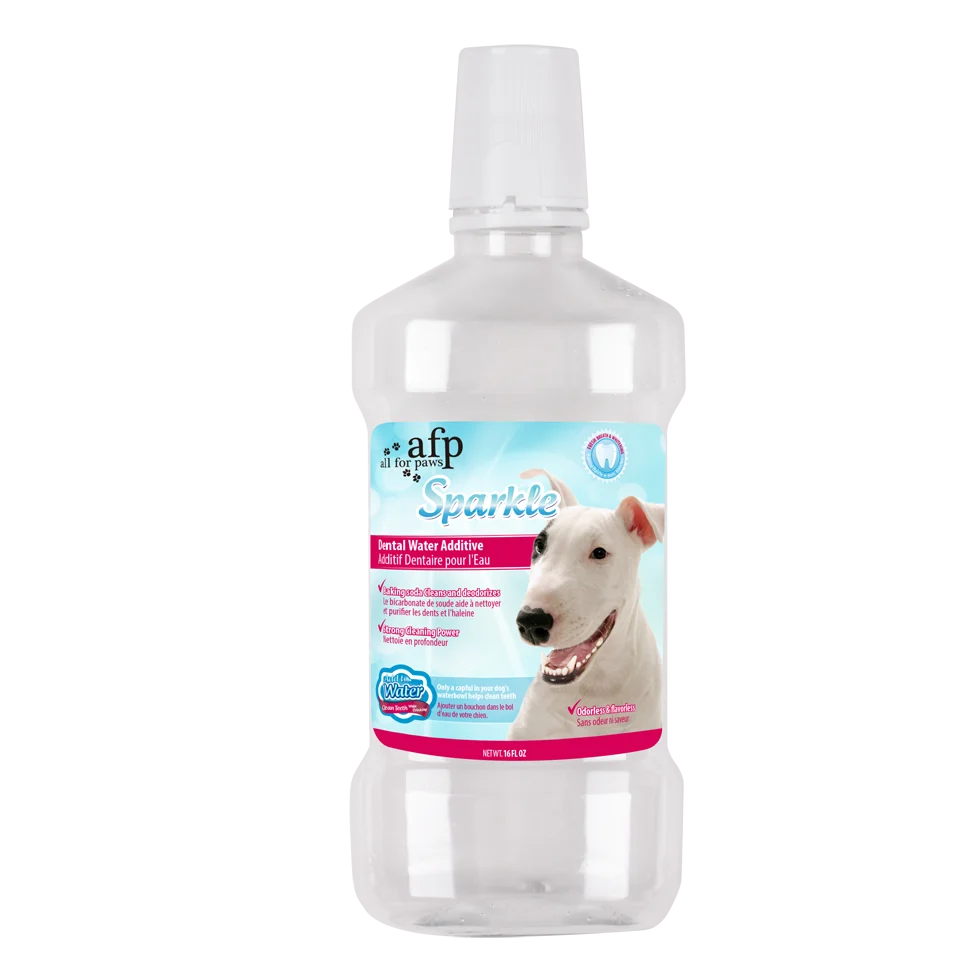 Aditiv pentru apa de băut a câinilor, 475 ml – AFP Sparkle Dental Water Additive - imagine 1
