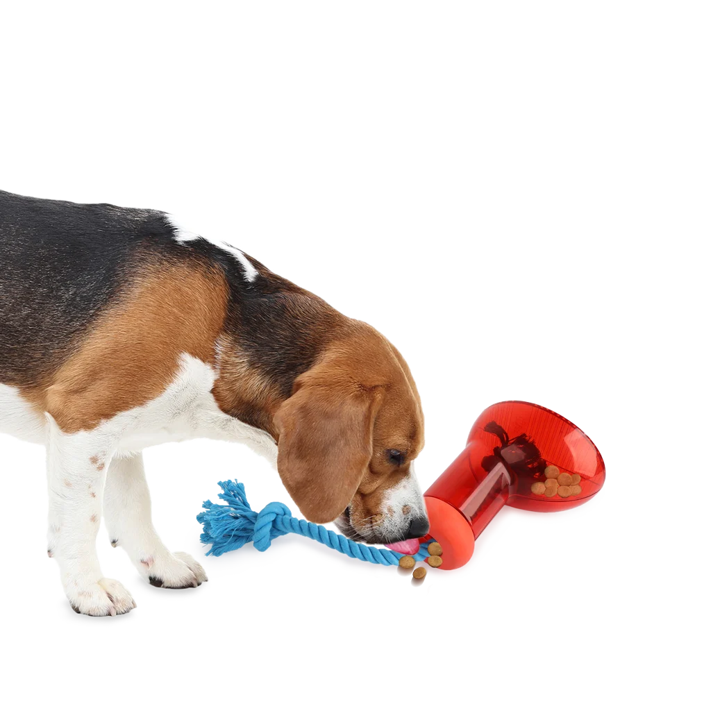 Dispenser de hrană pentru câini în formă de cizmă, cu frânghie, 14 x 14 cm – AFP Doggies' Shoes Big Boot Dispenser L - imagine 5