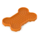 Covoraș de lins pentru câini cu relief și ventuze, 20 x 14 cm – AFP Bone Appetit - Tasty Bone Lick Mat S - imagine 3