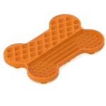 Covoraș de lins pentru câini, cu relief și ventuze, 28 x 19 cm – AFP Bone Appetit - Tasty Bone Lick Mat L - imagine 3