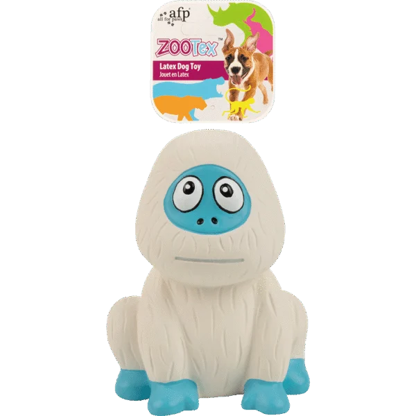 Jucărie pentru câini din latex cu chițăitor – AFP ZooTex Yolanda the Yeti