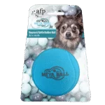 Minge din cauciuc pentru câini cu sunet de zornăit, ø 6,3 cm – AFP Meta Ball Bounce & Rattle Ball