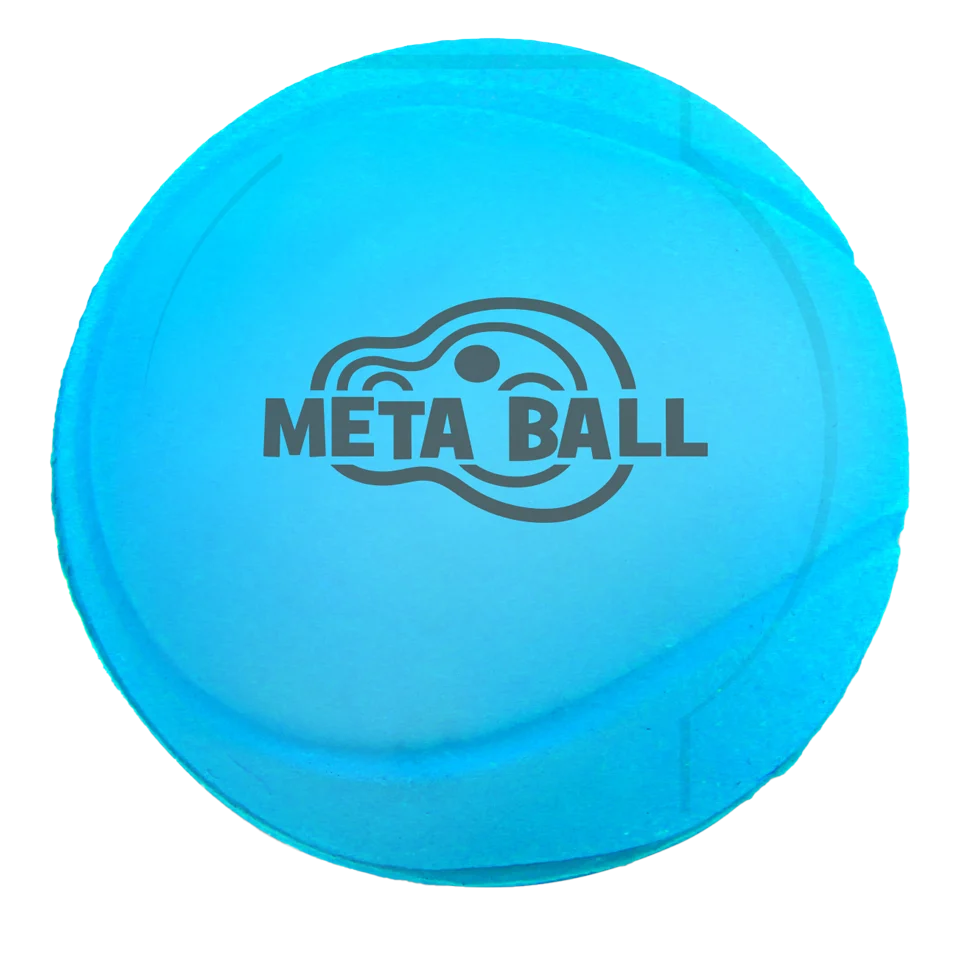 Minge din cauciuc pentru câini cu sunet de zornăit, ø 6,3 cm – AFP Meta Ball Bounce & Rattle Ball - imagine 2