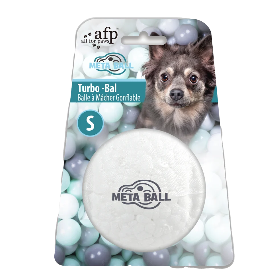Minge săltăreață pentru câini din ETPU moale, S, ø 6,3 cm – AFP Meta Ball Turbo-Bal - imagine 1