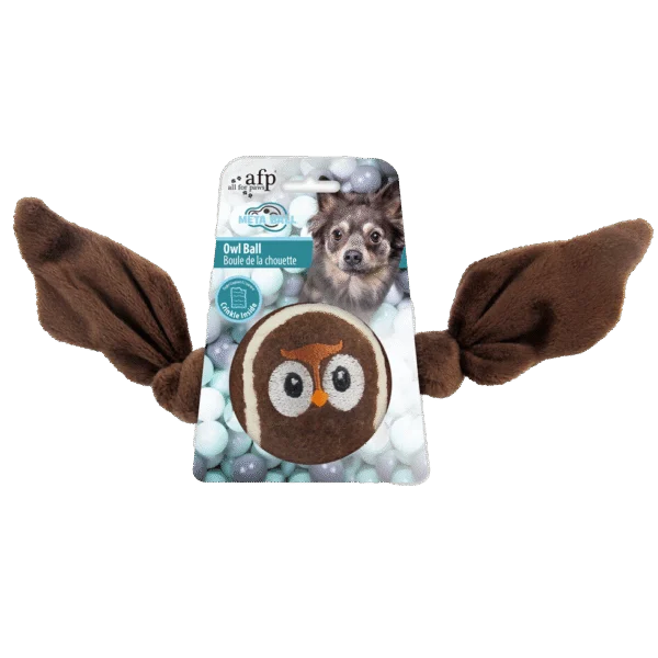 Minge pentru câini Bufniță cu aripi moi, 20 x 14 x 1,5 cm – AFP Meta Ball Ball Uil