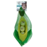 Set de mingi pentru câini în formă de știulete de porumb, 3 mingi cu piuitoare, ø 6,3 cm – AFP Meta Ball Ball Set w/ Corn Pod