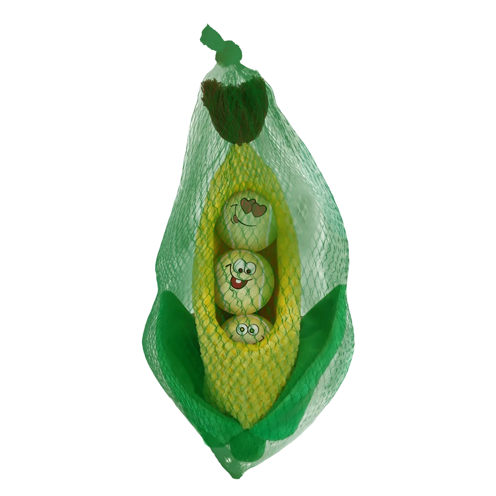 Set de mingi pentru câini în formă de știulete de porumb, 3 mingi cu piuitoare, ø 6,3 cm – AFP Meta Ball Ball Set w/ Corn Pod - imagine 3