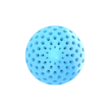 Ou de joacă pentru câini cu sunet foșnitor de sticlă, L, 15,5 x 9,6 x 9,6 cm – AFP Meta Ball Holey Egg - imagine 3