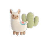 Set de jucării pentru căței cu jucărie de pluș și chițăitoare, 2 bucăți – AFP Little Buddy 2-Pack Toy Fiesta - imagine 2