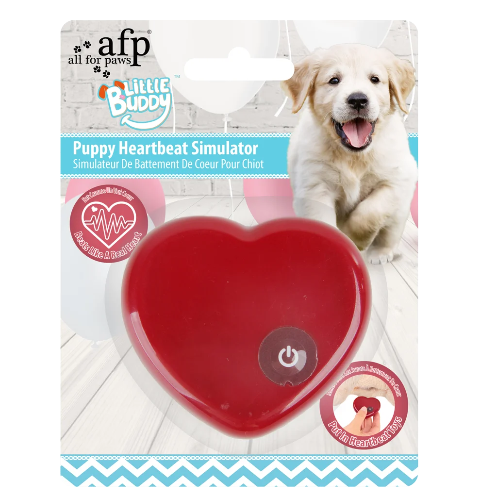 Inimioară de schimb cu bătaie simulată a inimii – AFP Little Buddy Puppy Heartbeat Simulator - imagine 1