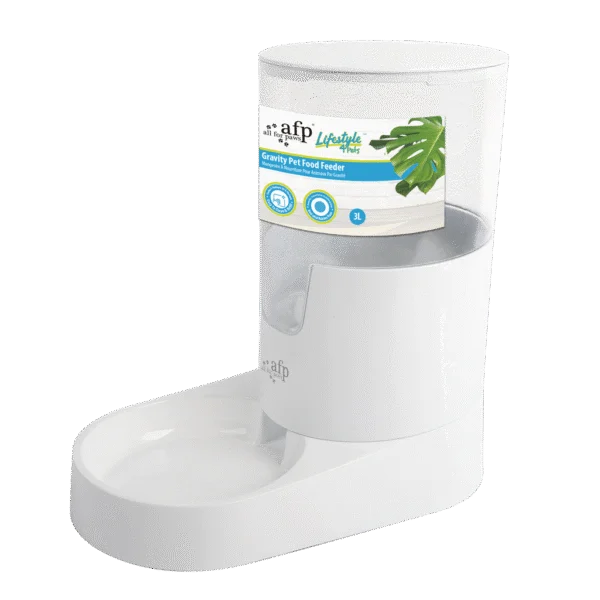 Hrănitor automat pentru câini cu rezervor, 3 l – AFP Lifestyle 4 Pets Gravity Pet Food Feeder