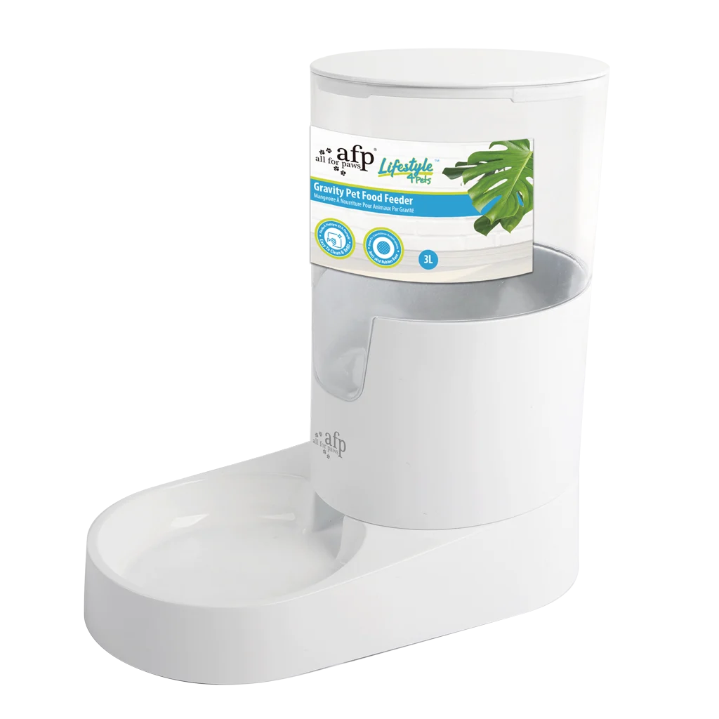 AFPH05713.png Hrănitor automat pentru câini cu rezervor, 3 l – AFP Lifestyle 4 Pets Gravity Pet Food Feeder - imagine 1