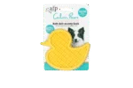Rățușcă de baie pentru câini, cu ventuză și protuberanțe din silicon, 13 x 10 cm – AFP Calm Paws - Bath Anti-anxiety Duck