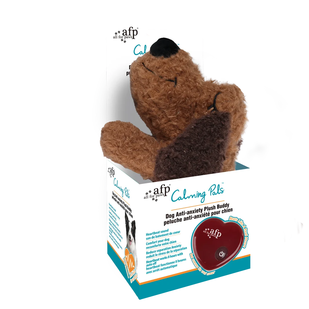 AFPH05838.png Jucărie moale pentru câini cu sunet de bătăi ale inimii, 48 cm – AFP Calm Paws - Dog Anti-anxiety Plush Buddy - imagine 1