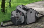 Cărucior pentru câini cu funcție de transport, până la 11 kg – AFP Travel Dog - Rolling Pet Carrier - imagine 2
