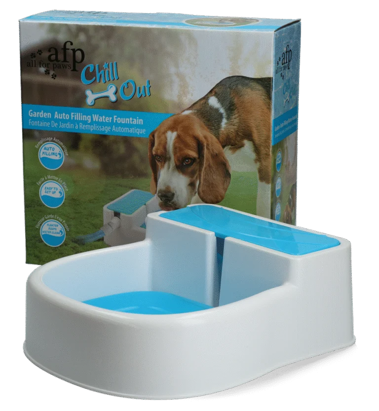 Fântână de apă pentru câini cu racord pentru furtun de grădină – AFP Chill Out - Garden Auto Filling Fountain