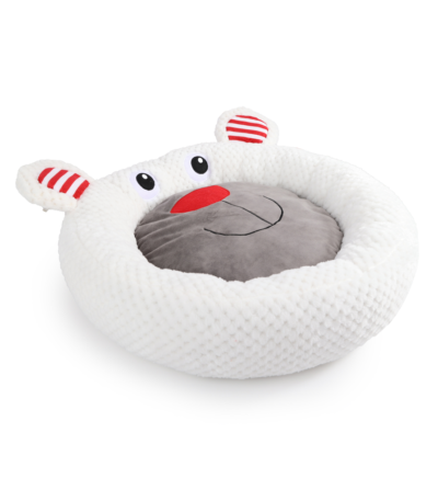 Pat pentru câini Urs polar – AFP Happy Holidays Merry Comfortable Bed