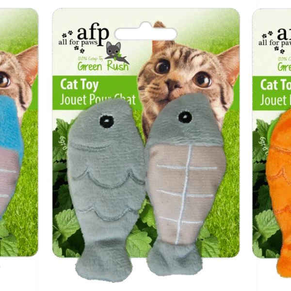 Jucărie pentru pisici cu 6 g de catnip – AFP Green Rush - Catch of the Day