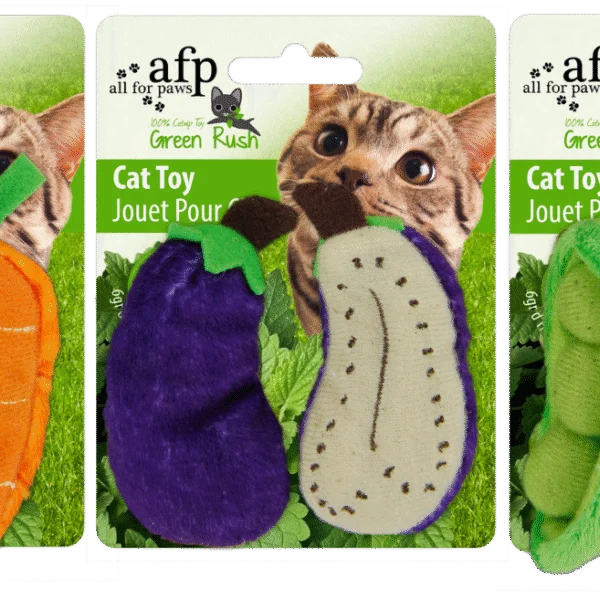 Jucărie pentru pisici cu 6 g de catnip, variantă aleatorie – AFP Green Rush - All Natural