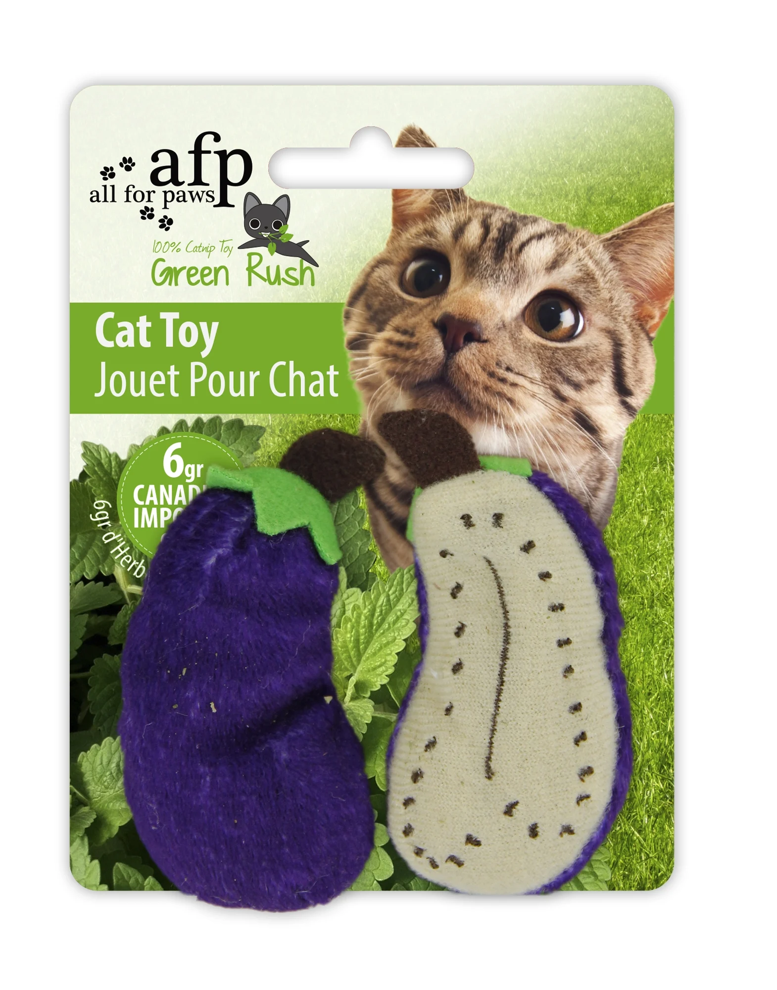 Jucărie pentru pisici cu 6 g de catnip, variantă aleatorie – AFP Green Rush - All Natural - imagine 4