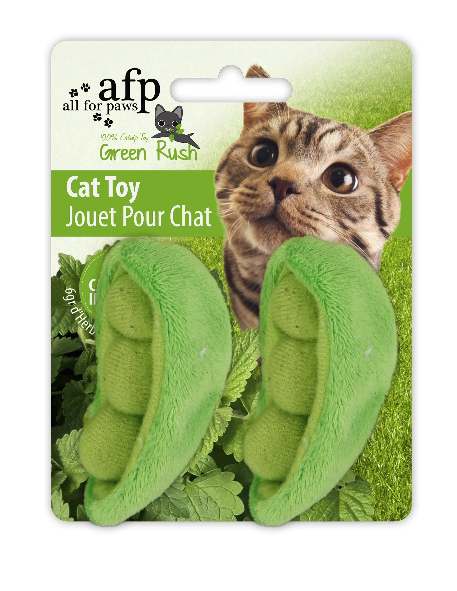 Jucărie pentru pisici cu 6 g de catnip, variantă aleatorie – AFP Green Rush - All Natural - imagine 6