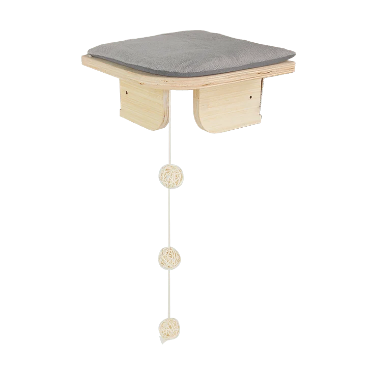 Mobilier de colț pentru pisici, cu fixare pe perete, 26 x 26 x 12 cm – AFP Skywalk - Corner Platform - imagine 4