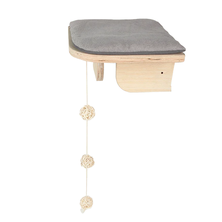 Mobilier de colț pentru pisici, cu fixare pe perete, 26 x 26 x 12 cm – AFP Skywalk - Corner Platform - imagine 2