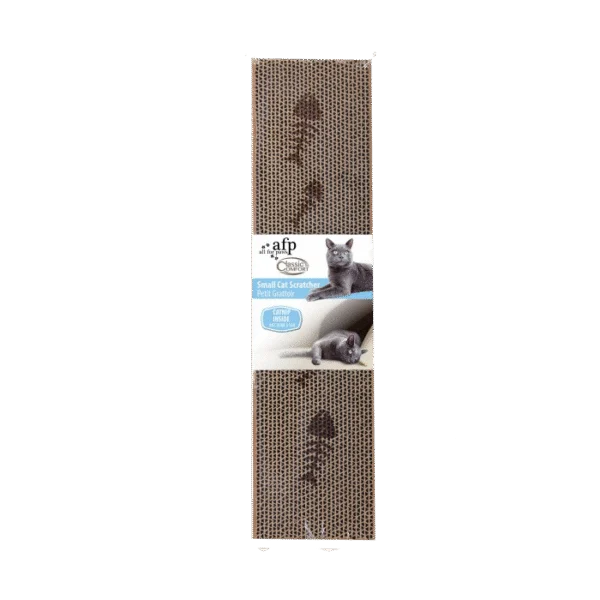 Placă de zgâriat din carton cu catnip, mărimea S – AFP Classic Comfort - Cat Scratcher S