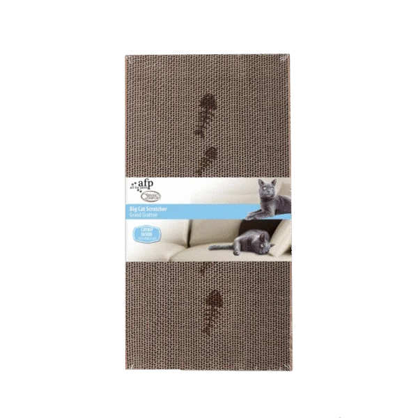 Placă de zgâriat din carton cu catnip, mărimea L – AFP Classic Comfort - Cat Scratcher L