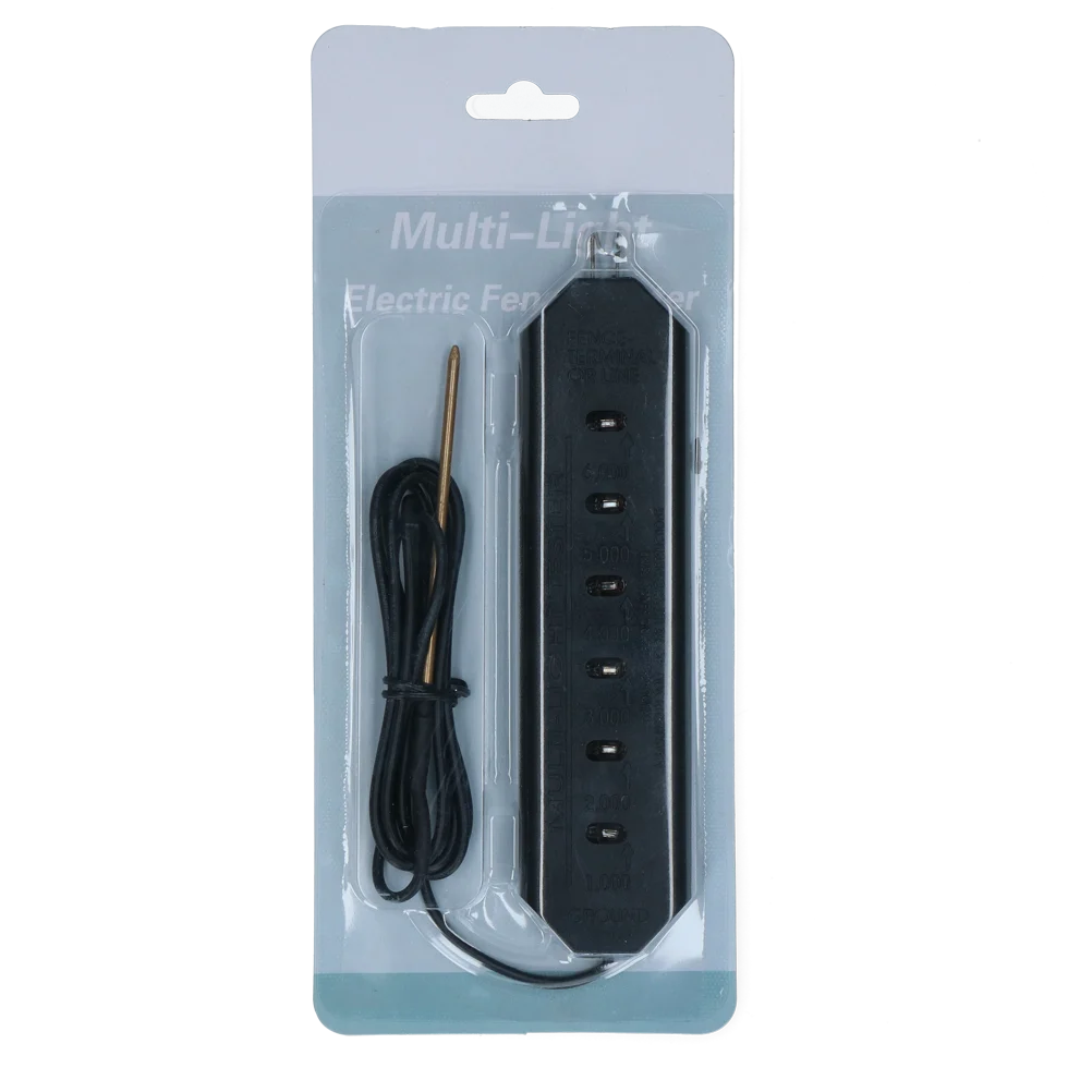 Tester pentru gard electric cu 6 niveluri LED – ZoneGuard Multilight - imagine 1