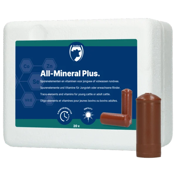Bolus mineral pentru bovine, 20 bucăți – Excellent All-Mineral Plus