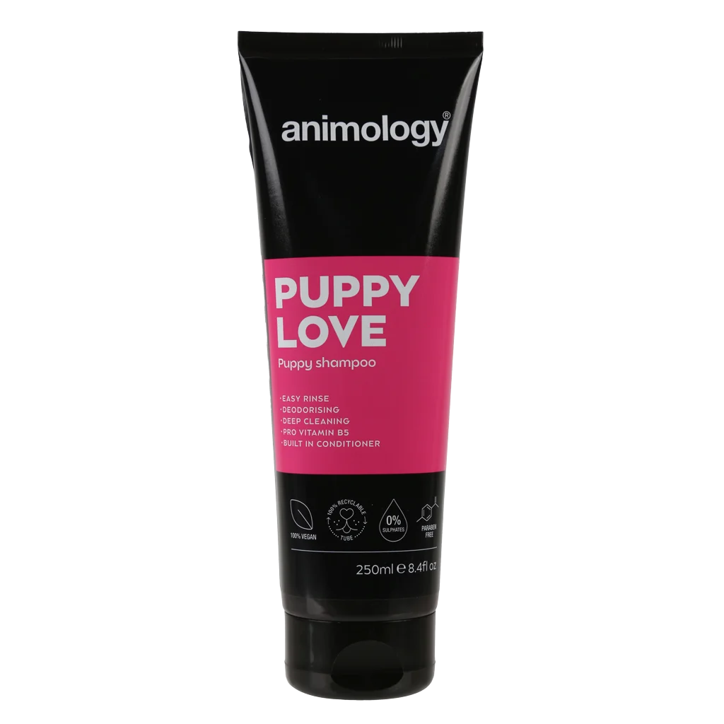 ANIM5010.png Șampon pentru pui cu piele sensibilă, 250 ml – Animology Puppy Love - imagine 1