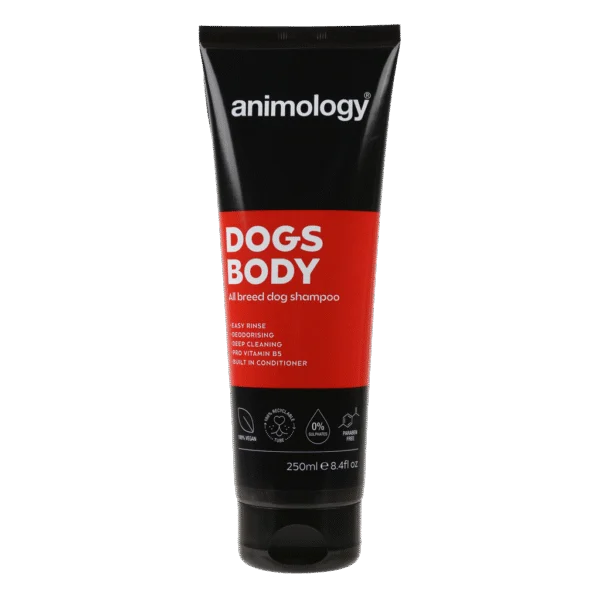 Șampon delicat pentru câini cu balsam, 250 ml – Animology Dogs Body