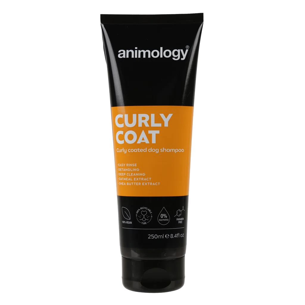 ANIM5018.png Șampon pentru câini cu blană crețată, 250 ml – Animology Curly Coat - imagine 1