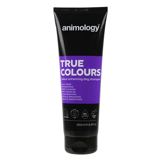 Șampon pentru câini pentru intensificarea culorii blănii, 250 ml – Animology True Colours - imagine 1