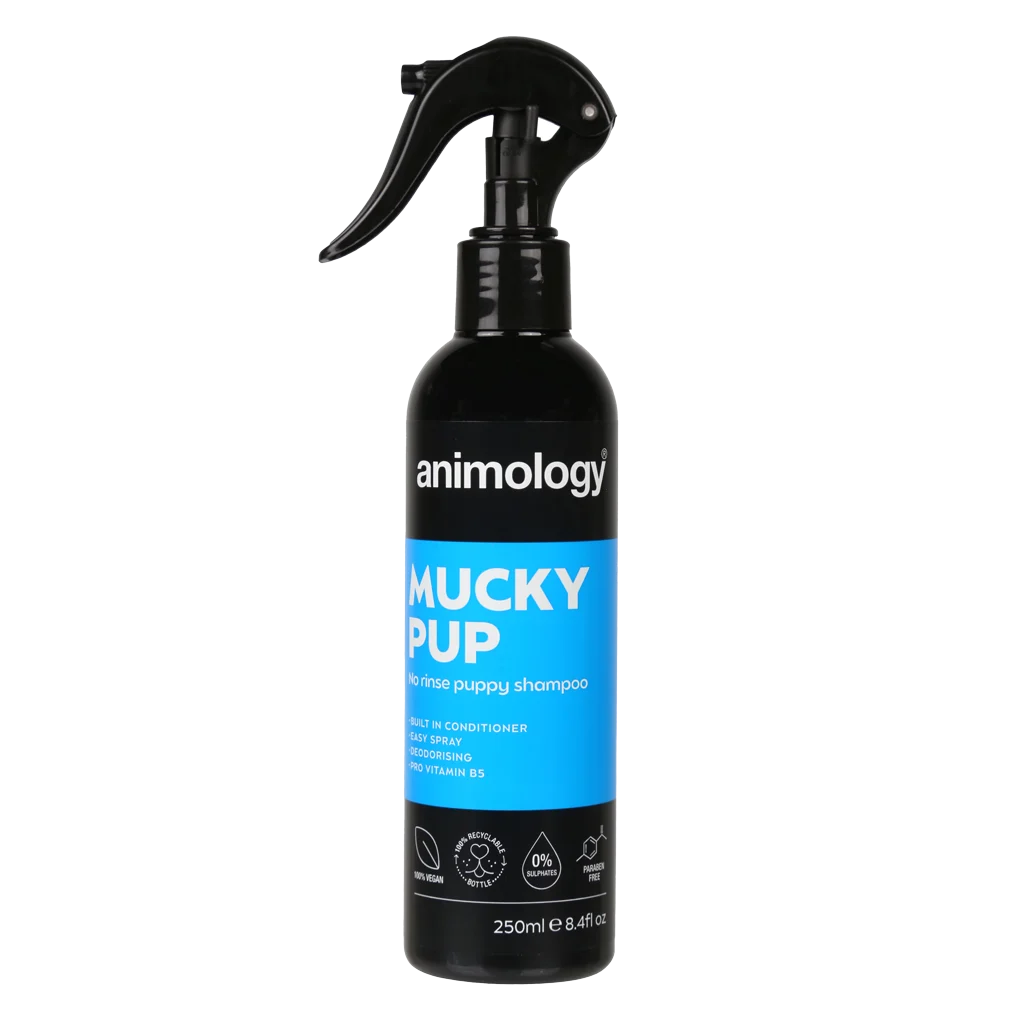 Șampon spray fără clătire pentru căței, 250 ml – Animology Mucky Pup - imagine 1