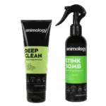 Set de îngrijire a blănii câinilor cu șampon și spray deodorant, 2 produse – Animology Stink Buster Set - imagine 3